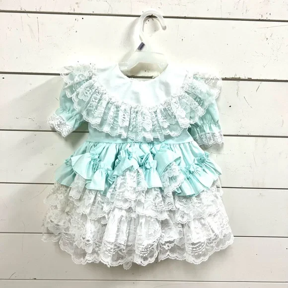 dolls & darling | Dresses | Vintage Dollsdarling Ruffle Dress 8 Months Mint Green And White | Poshmark dolls & darling | Dresses | Vintage Dollsdarling Ruffle Dress 8 Months Mint Green And White | Poshmark